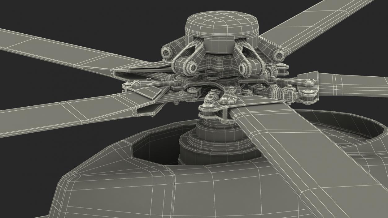 3D model Corporate Helicopter Generic Rigged