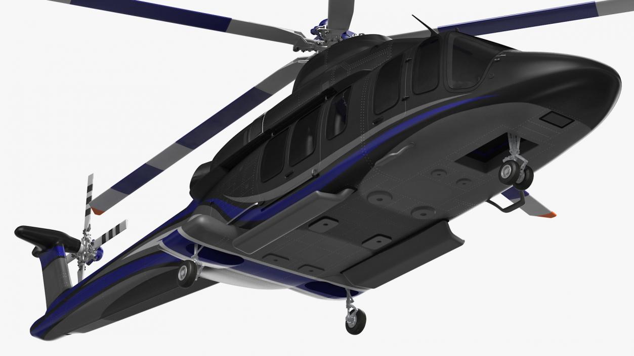 3D model Corporate Helicopter Generic Rigged