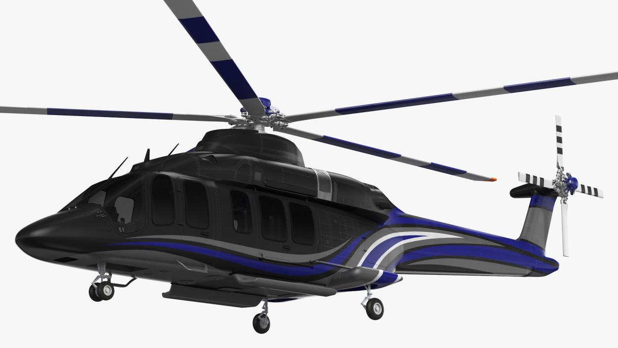 3D model Corporate Helicopter Generic Rigged