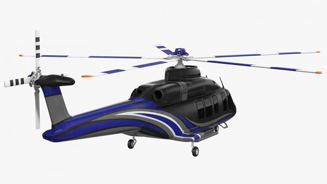 3D model Corporate Helicopter Generic Rigged