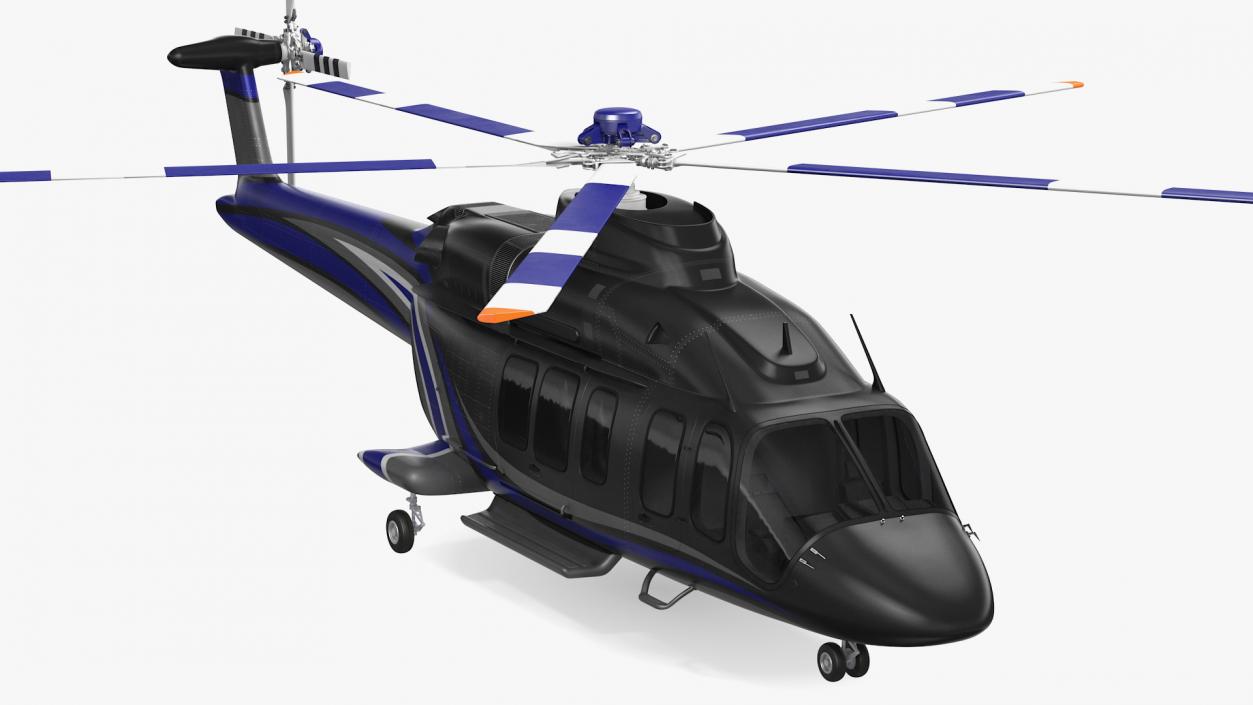 3D model Corporate Helicopter Generic Rigged