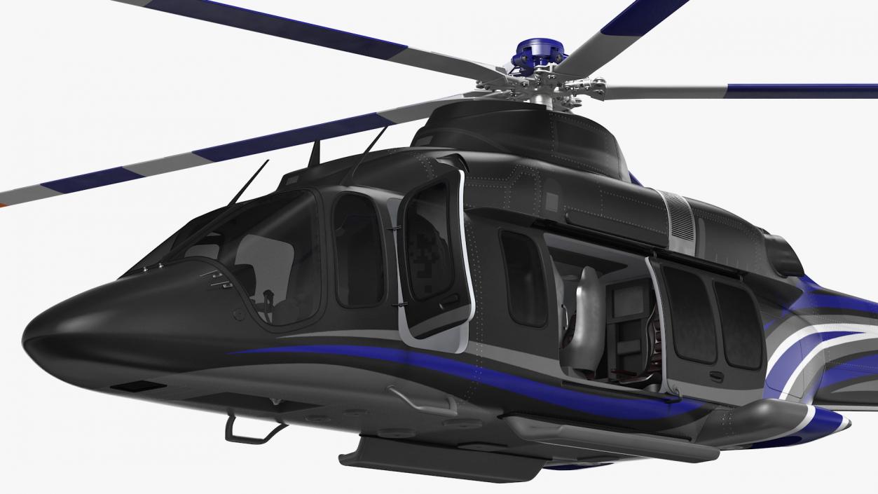 3D model Corporate Helicopter Generic Rigged