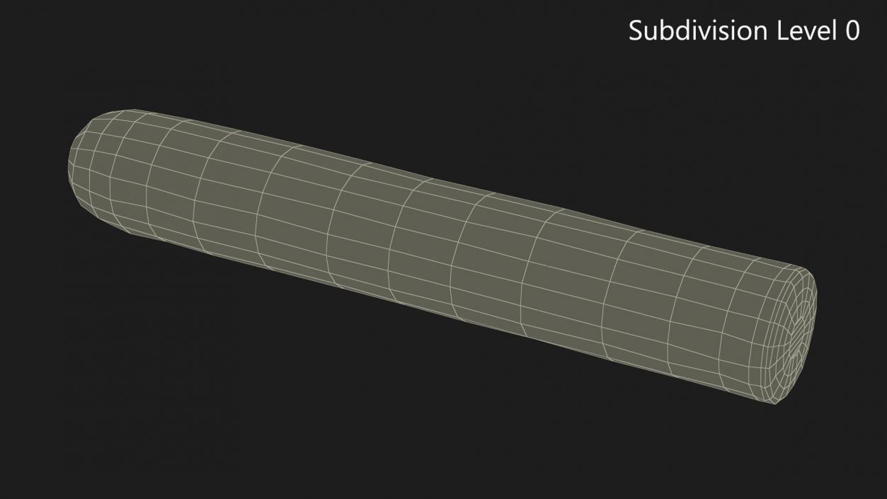 Cuban Cigar Short 2 3D model