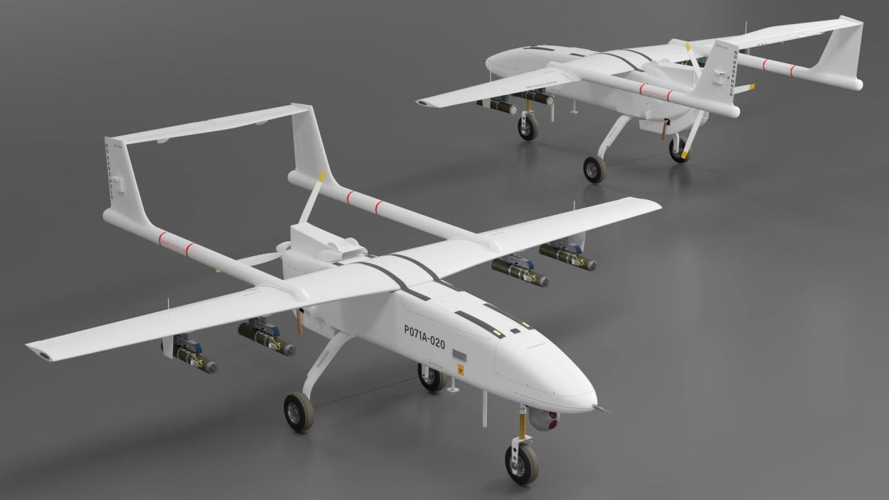 3D UAV Drones Collection