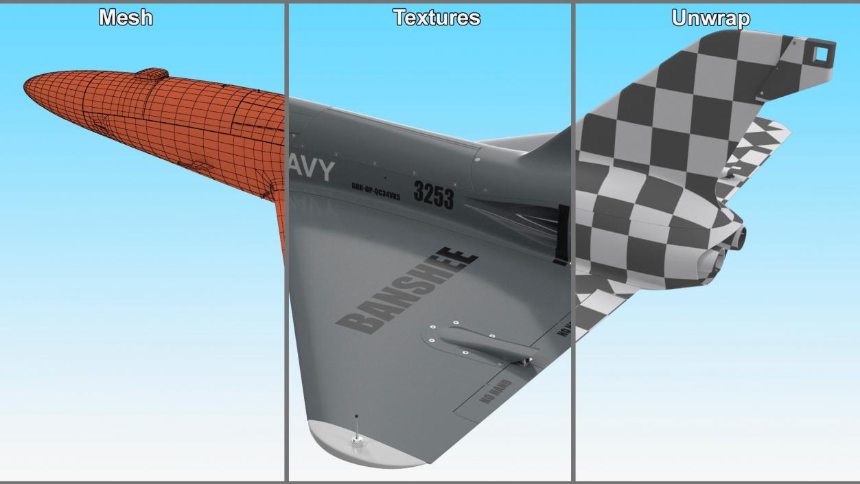 3D UAV Drones Collection