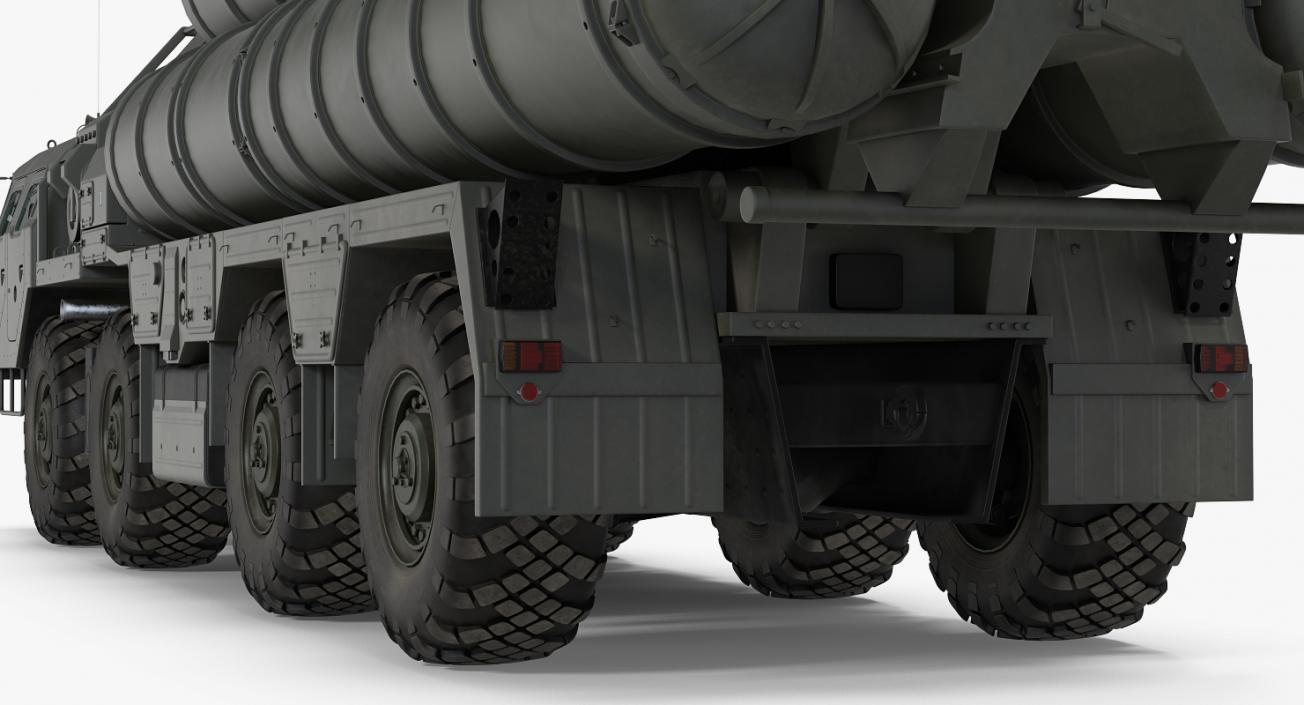 S-300 and S-400 Launch Vehicles Rigged Collection 3D model