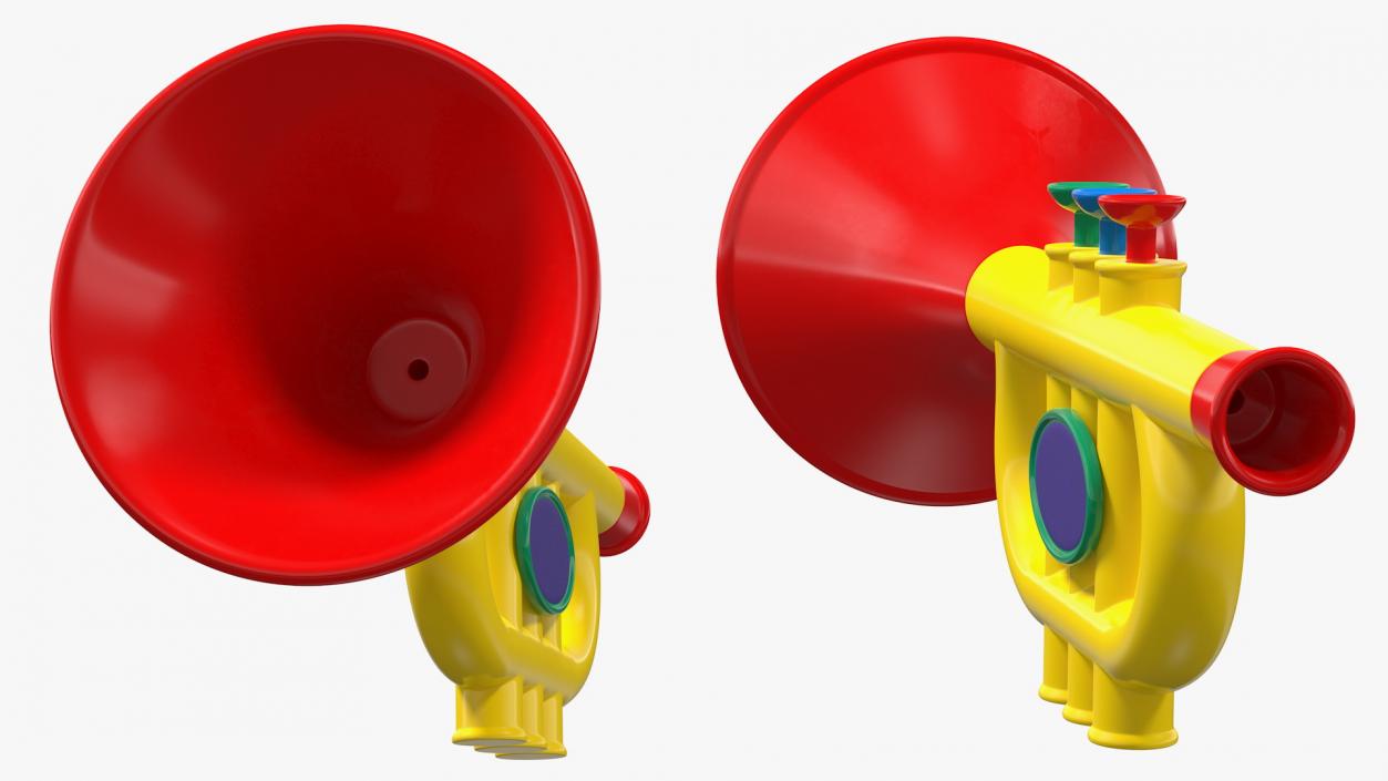 3D Kids Toy Trumpet Horn