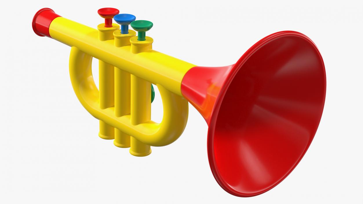 3D Kids Toy Trumpet Horn