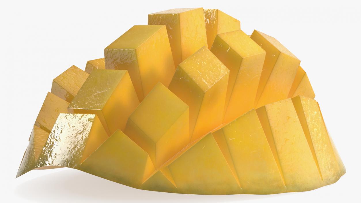 3D model Mango Squares Yellow