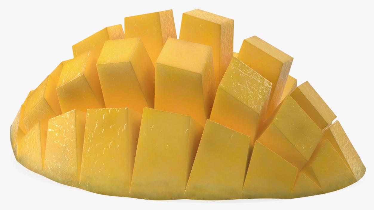 3D model Mango Squares Yellow