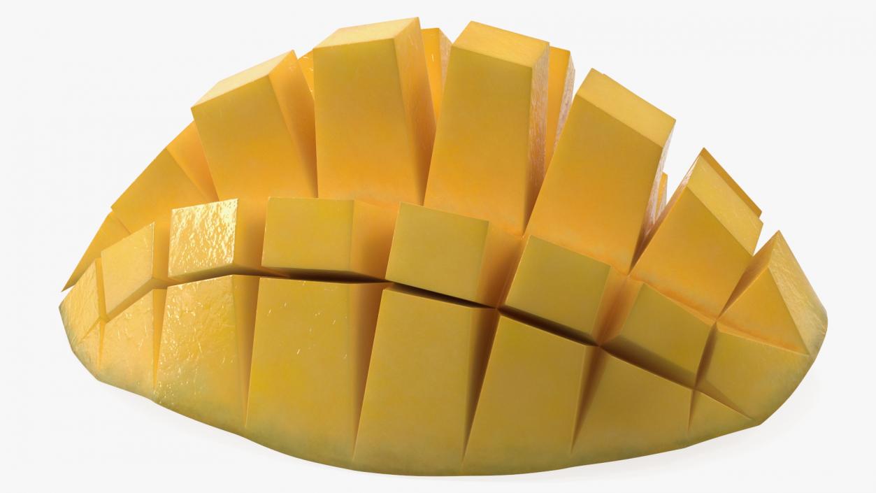 3D model Mango Squares Yellow