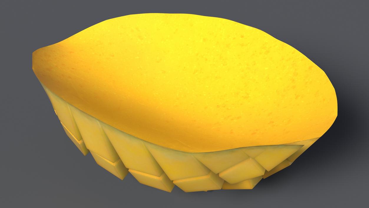 3D model Mango Squares Yellow