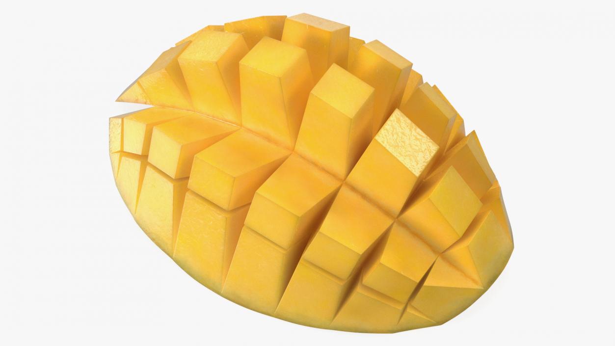 3D model Mango Squares Yellow