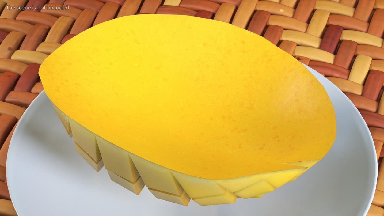 3D model Mango Squares Yellow