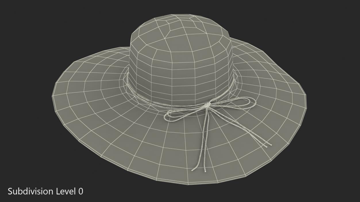 Journey Straw Hat 3D