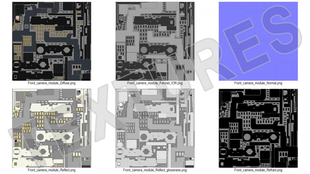 3D iPhone 11 Front Facing Camera Module