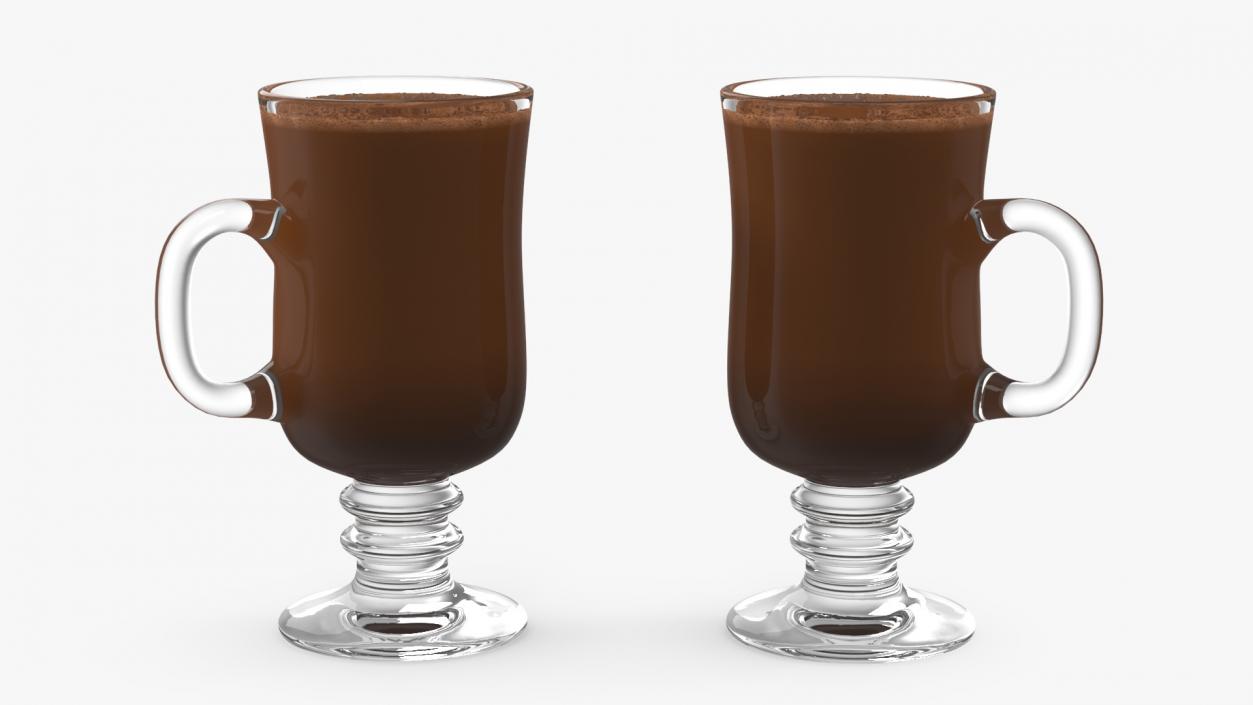 Irish Glass Hot Chocolate 2 3D