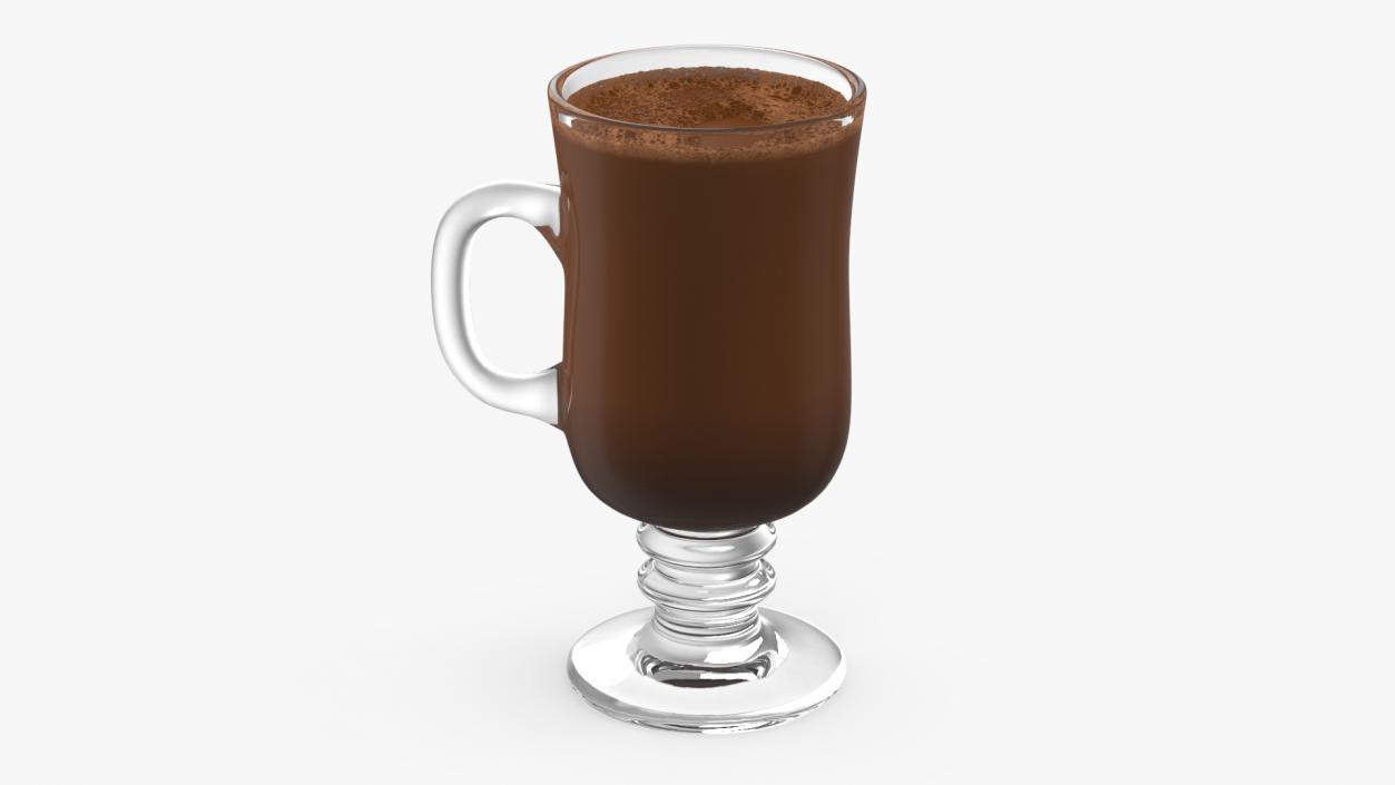 Irish Glass Hot Chocolate 2 3D