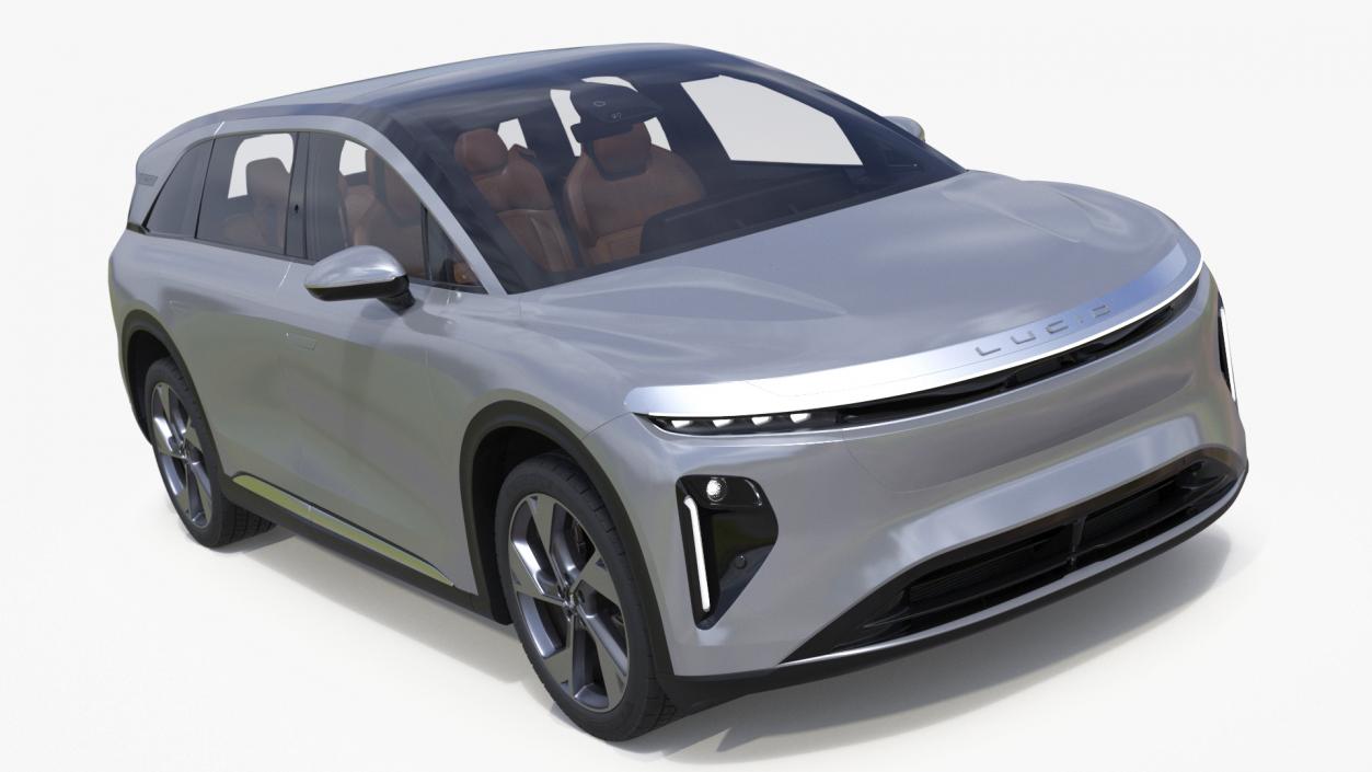 3D Lucid Gravity 2024 Electric SUV