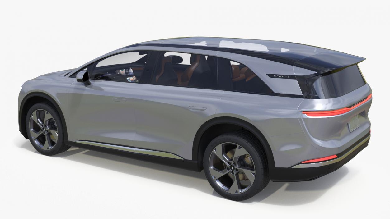 3D Lucid Gravity 2024 Electric SUV