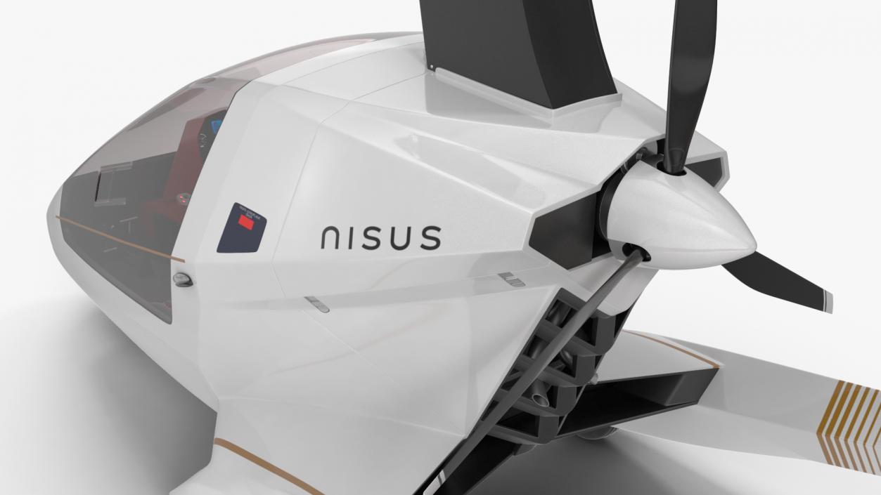 3D model Nisus Gyroplane