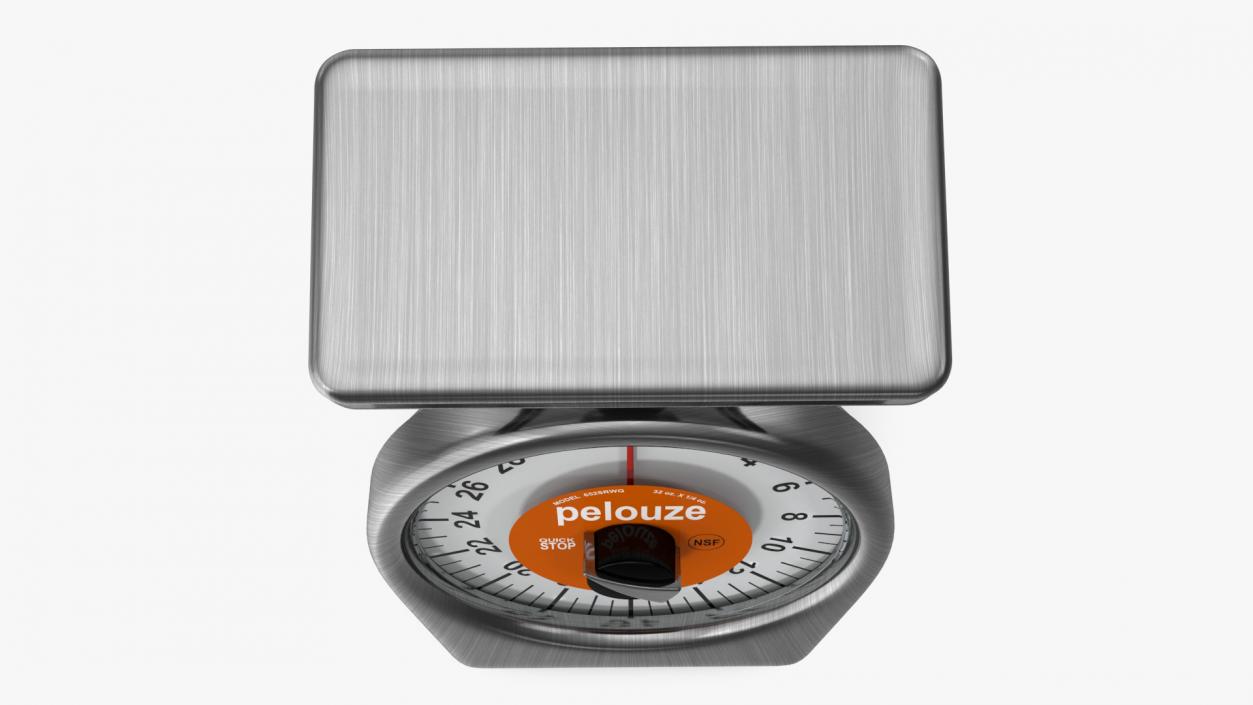 3D Mechanical Portion Control Food Scales model