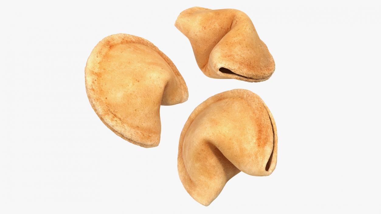 3D model Fortune Cookies