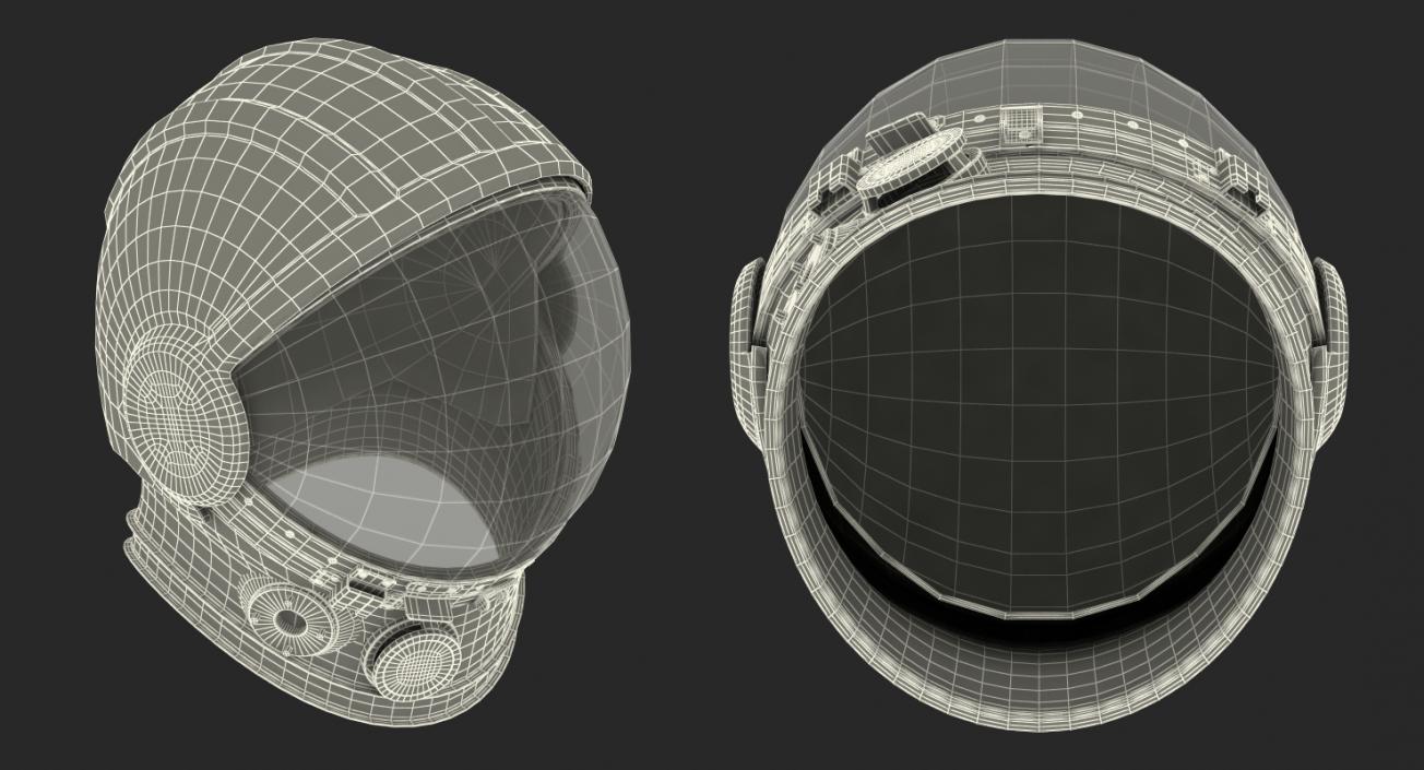 3D Yuri Gagarins Space Helmet