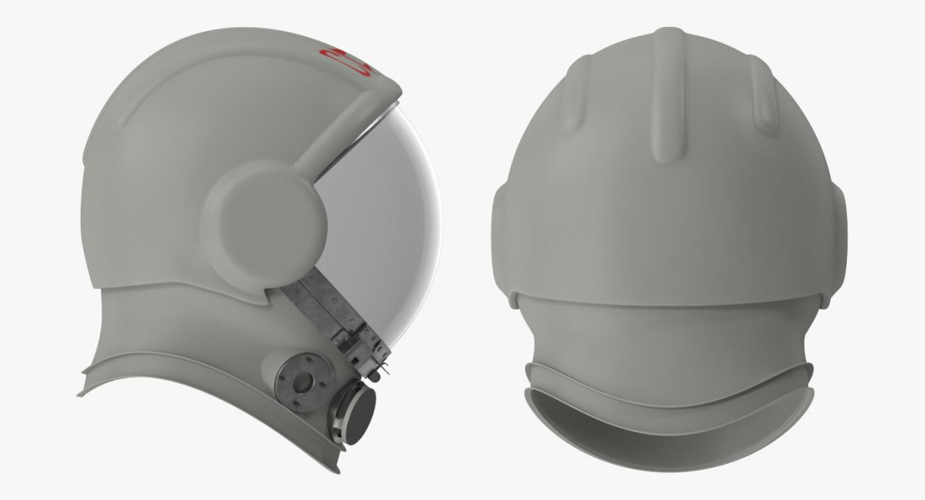 3D Yuri Gagarins Space Helmet