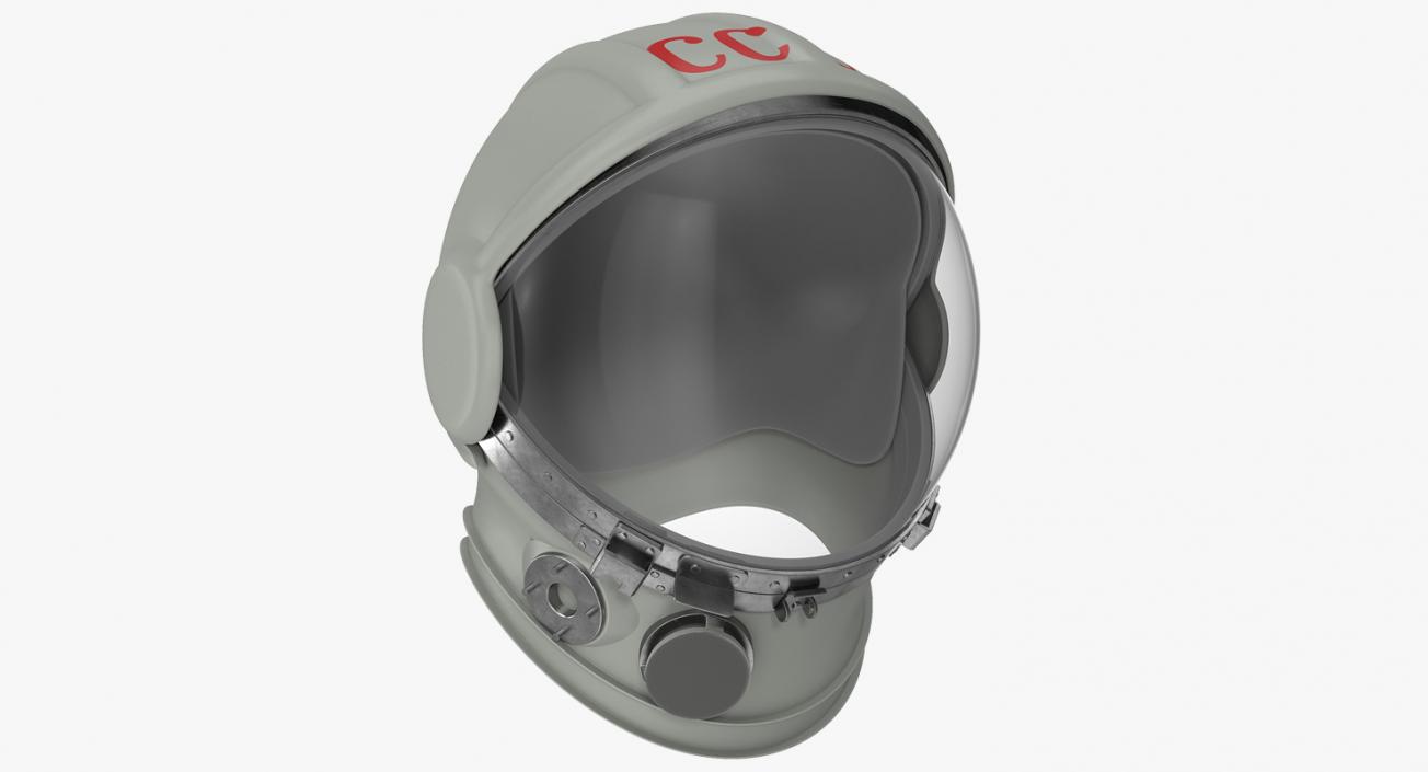 3D Yuri Gagarins Space Helmet