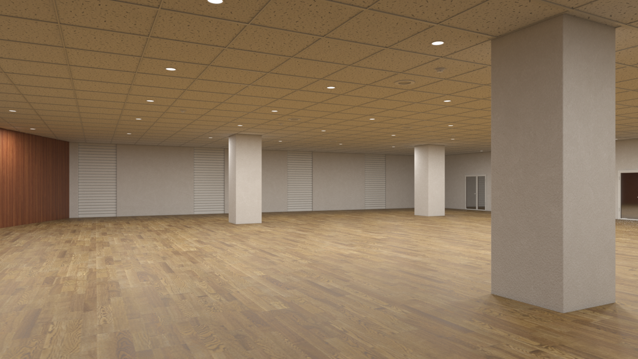 3D Large Conference Room