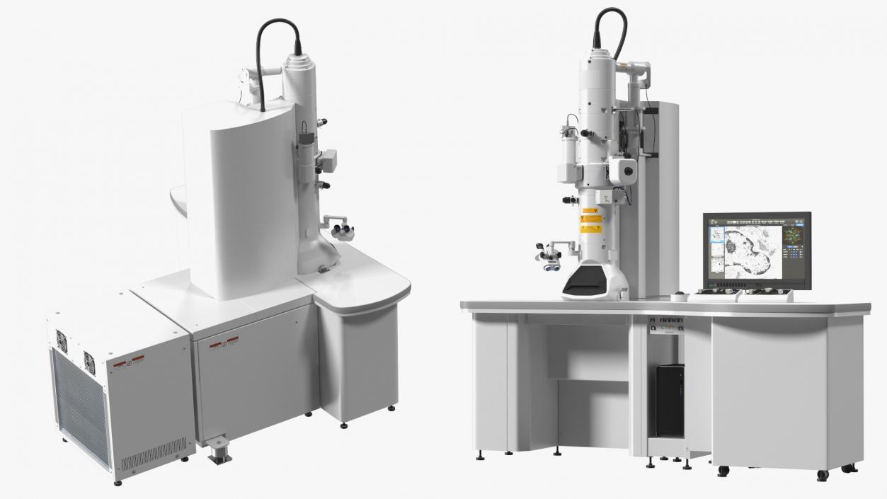 Generic Electron Microscope with Control System 3D