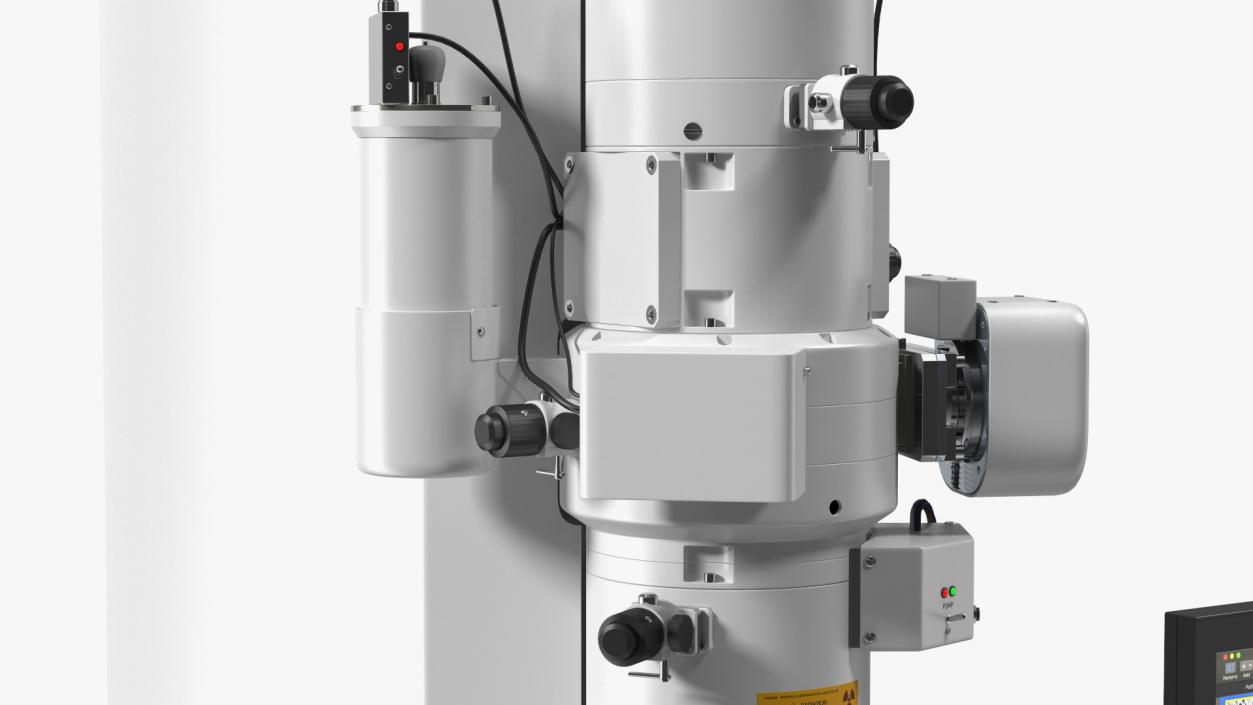 Generic Electron Microscope with Control System 3D