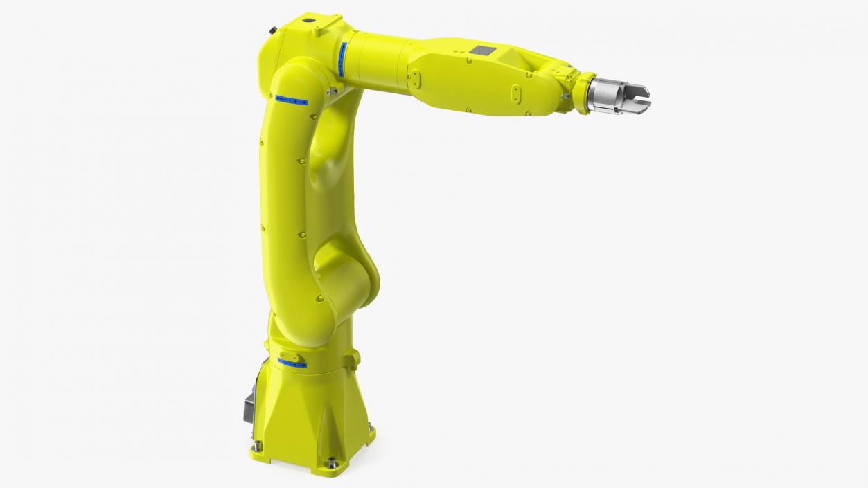 3D Articulated Industrial Robot model