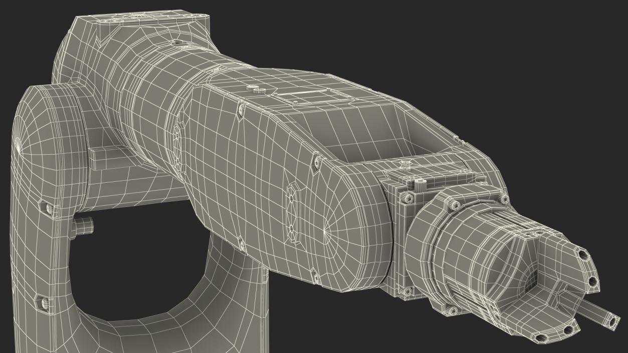 3D Articulated Industrial Robot model