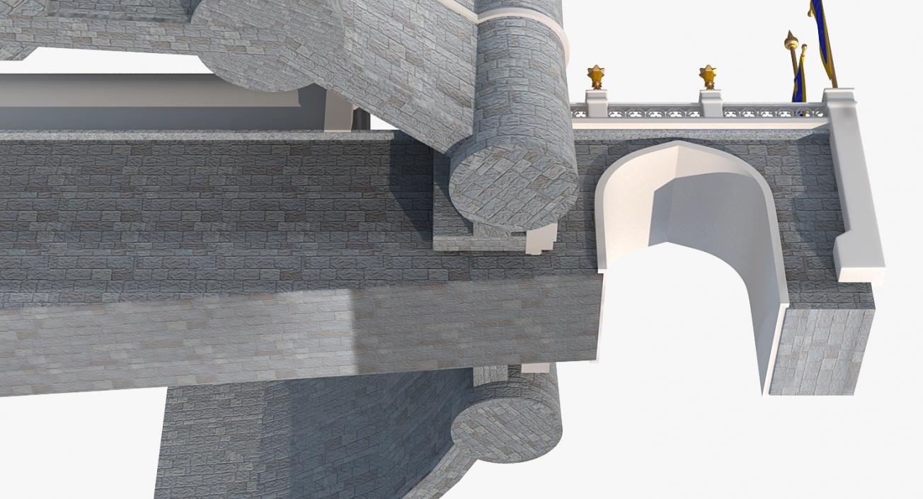 3D model Castle Entrance