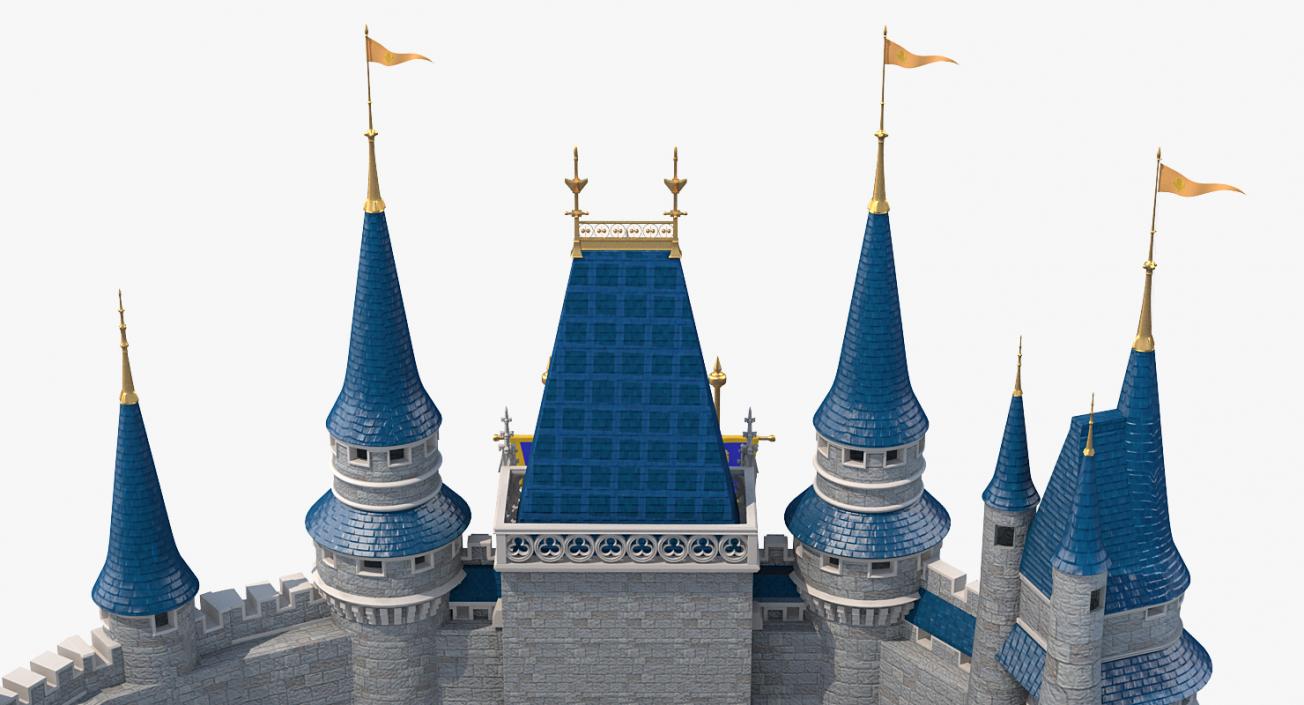 3D model Castle Entrance