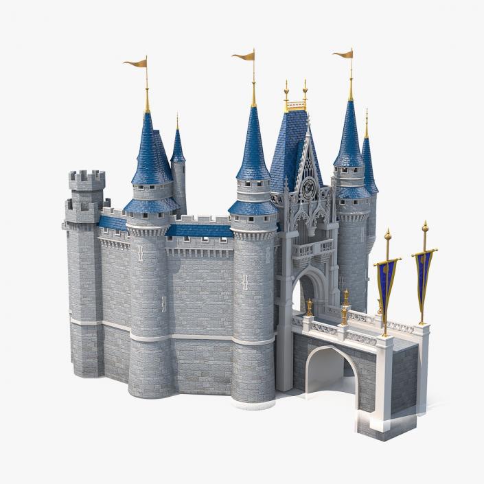 3D model Castle Entrance