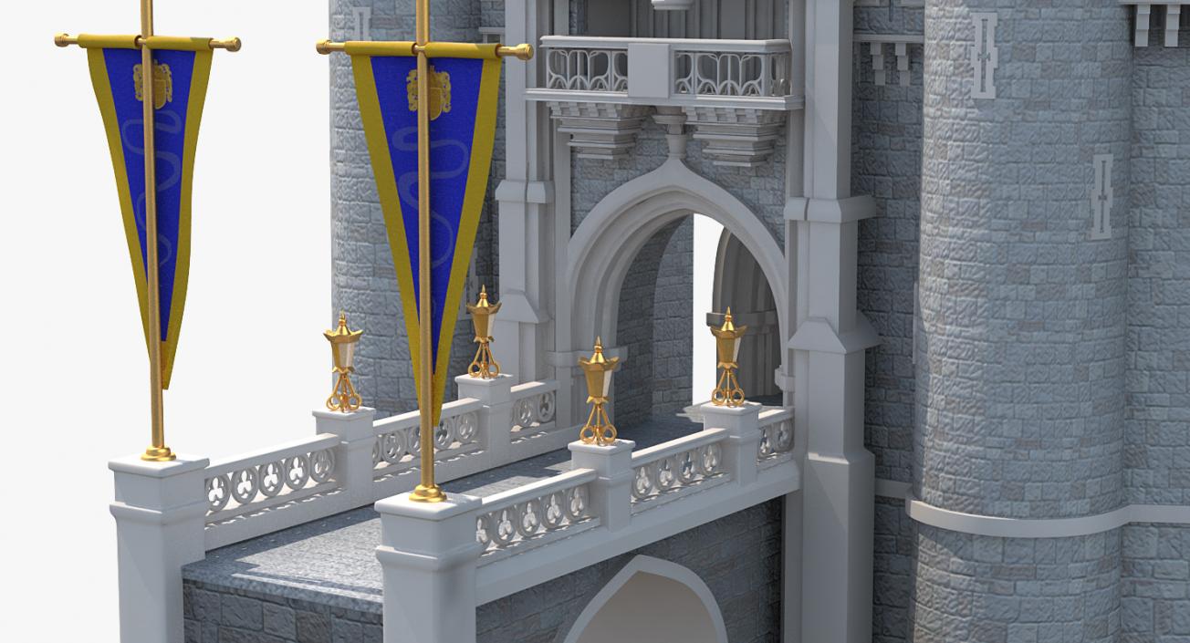 3D model Castle Entrance