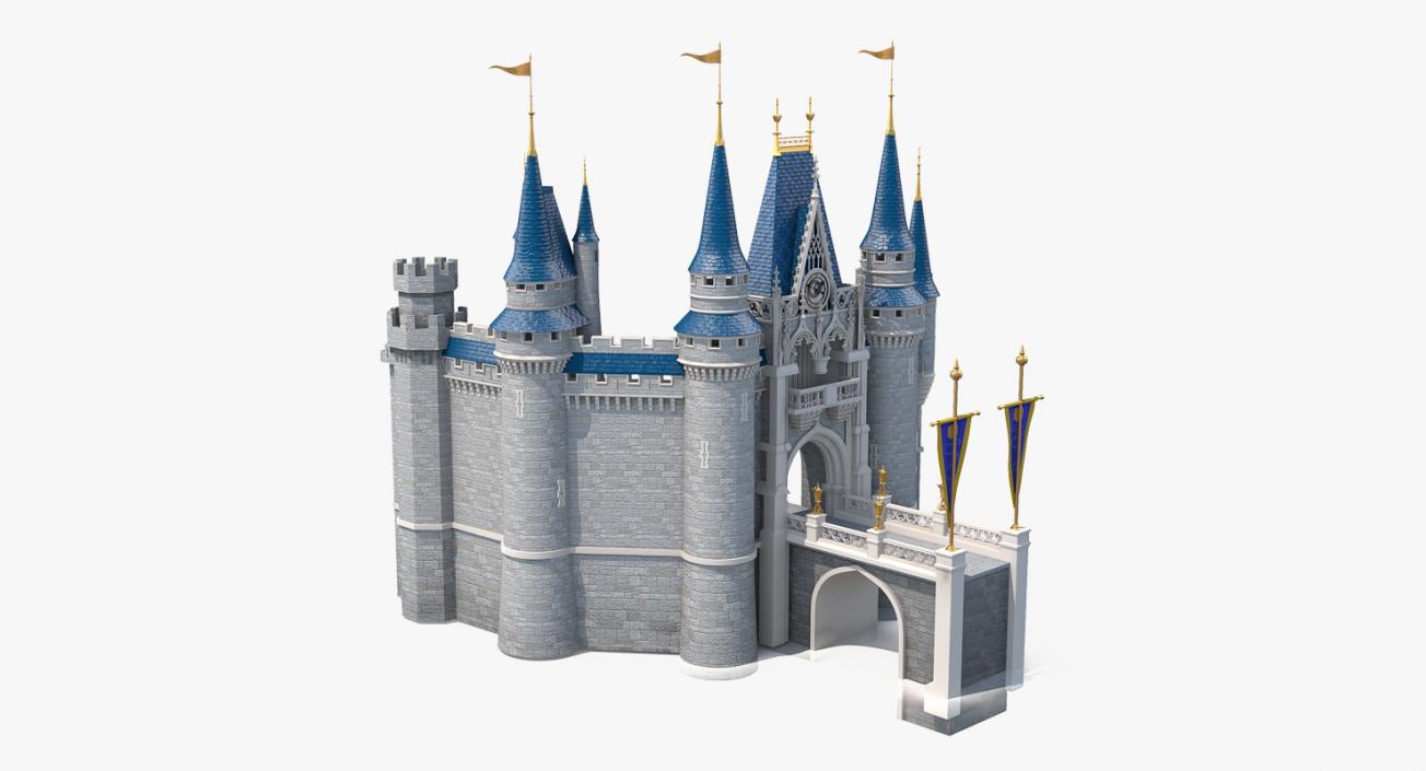 3D model Castle Entrance