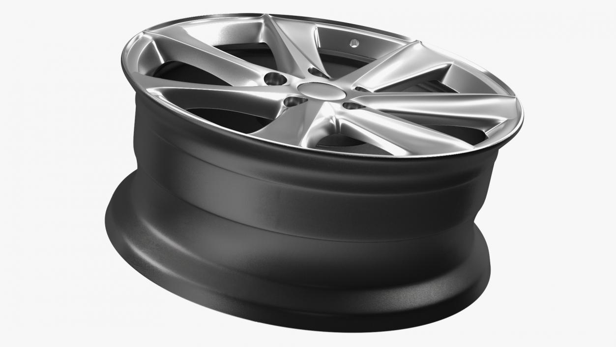 3D Car Wheel Rim model