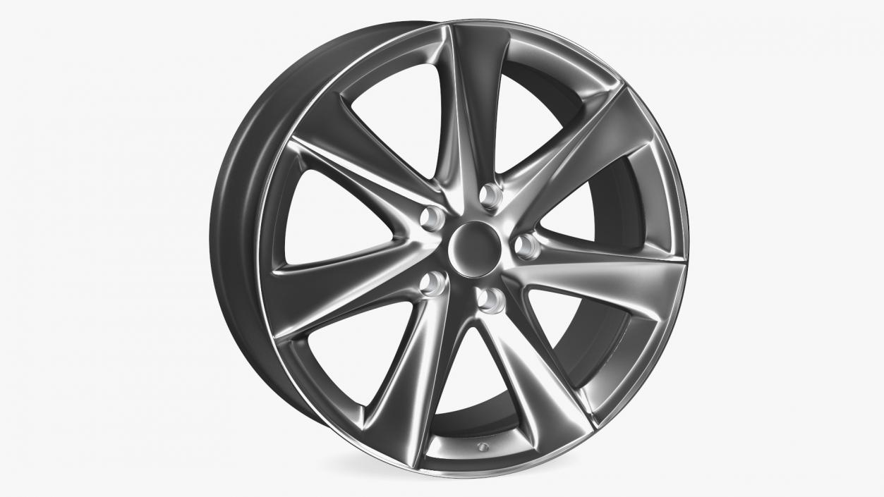 3D Car Wheel Rim model