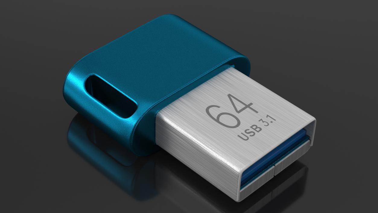 3D Mini Flash Drive 64Gb