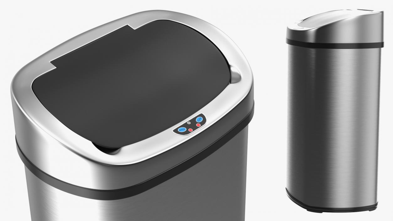 Sensor Kitchen Trash Can 3D model