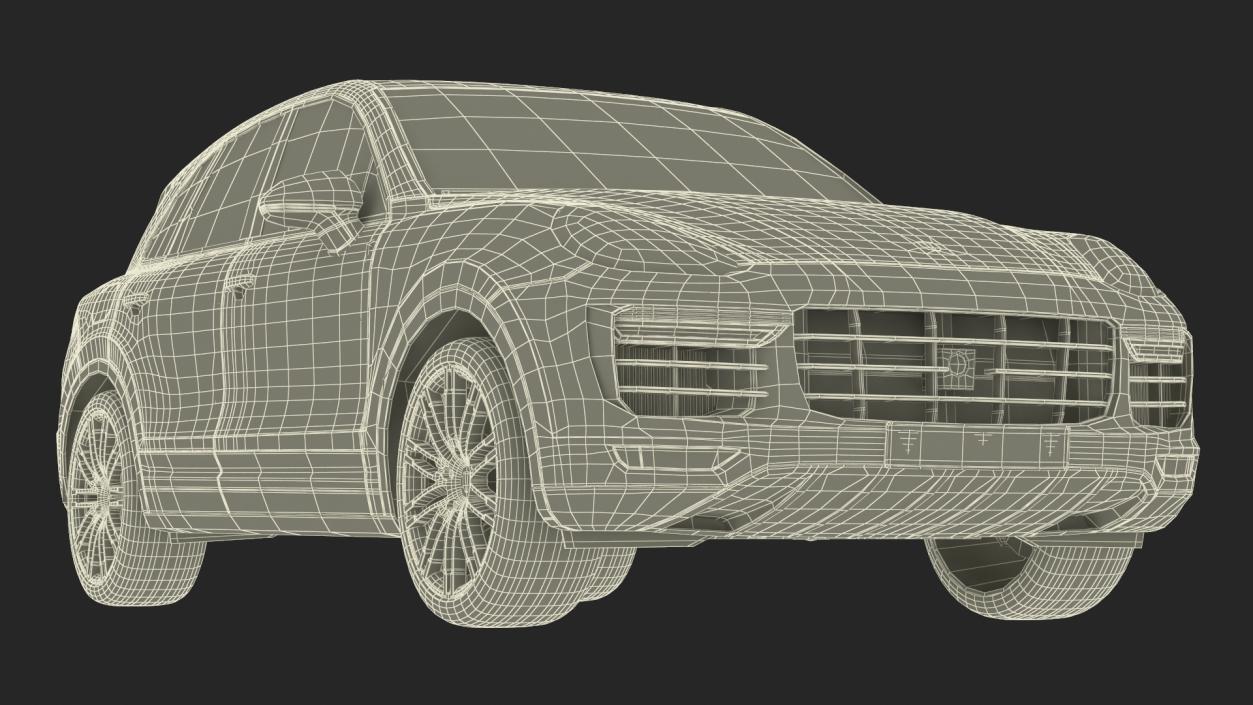 Porsche Cayenne Turbo GT 3D model