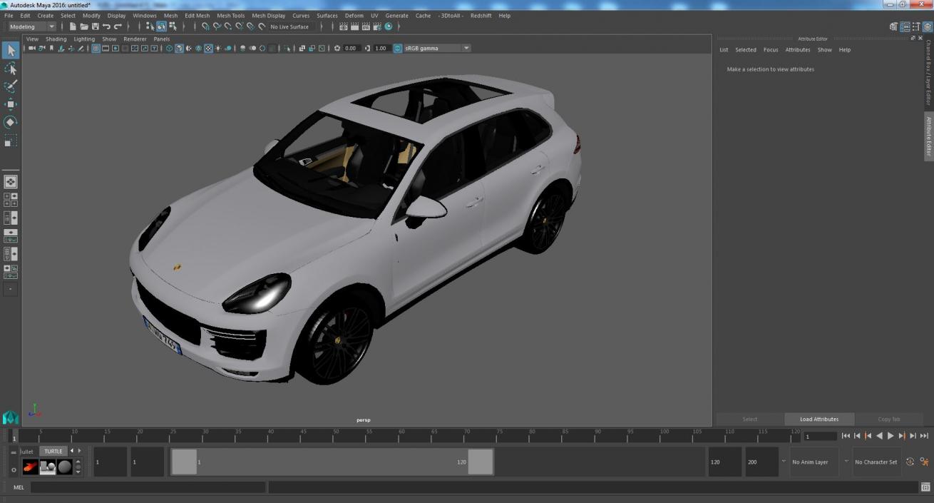 Porsche Cayenne Turbo GT 3D model