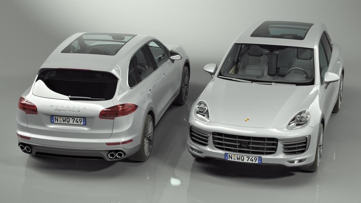 Porsche Cayenne Turbo GT 3D model