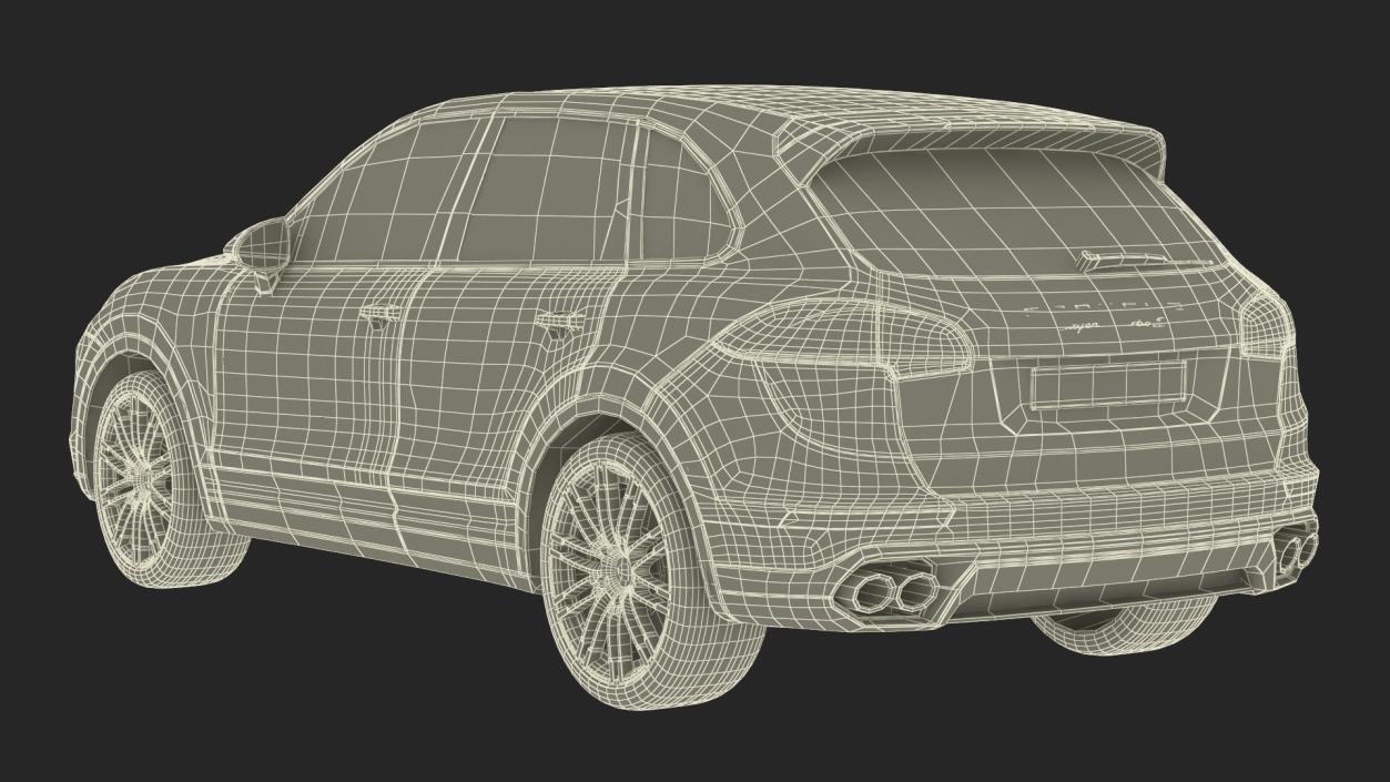 Porsche Cayenne Turbo GT 3D model