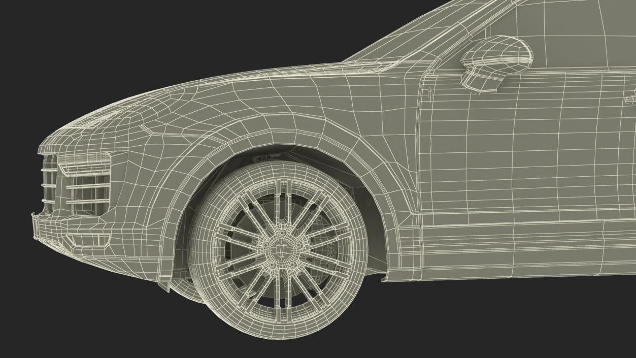 Porsche Cayenne Turbo GT 3D model