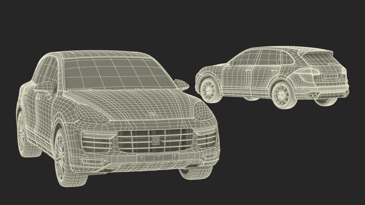 Porsche Cayenne Turbo GT 3D model